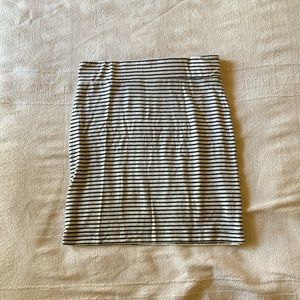 Striped Mini Skirt